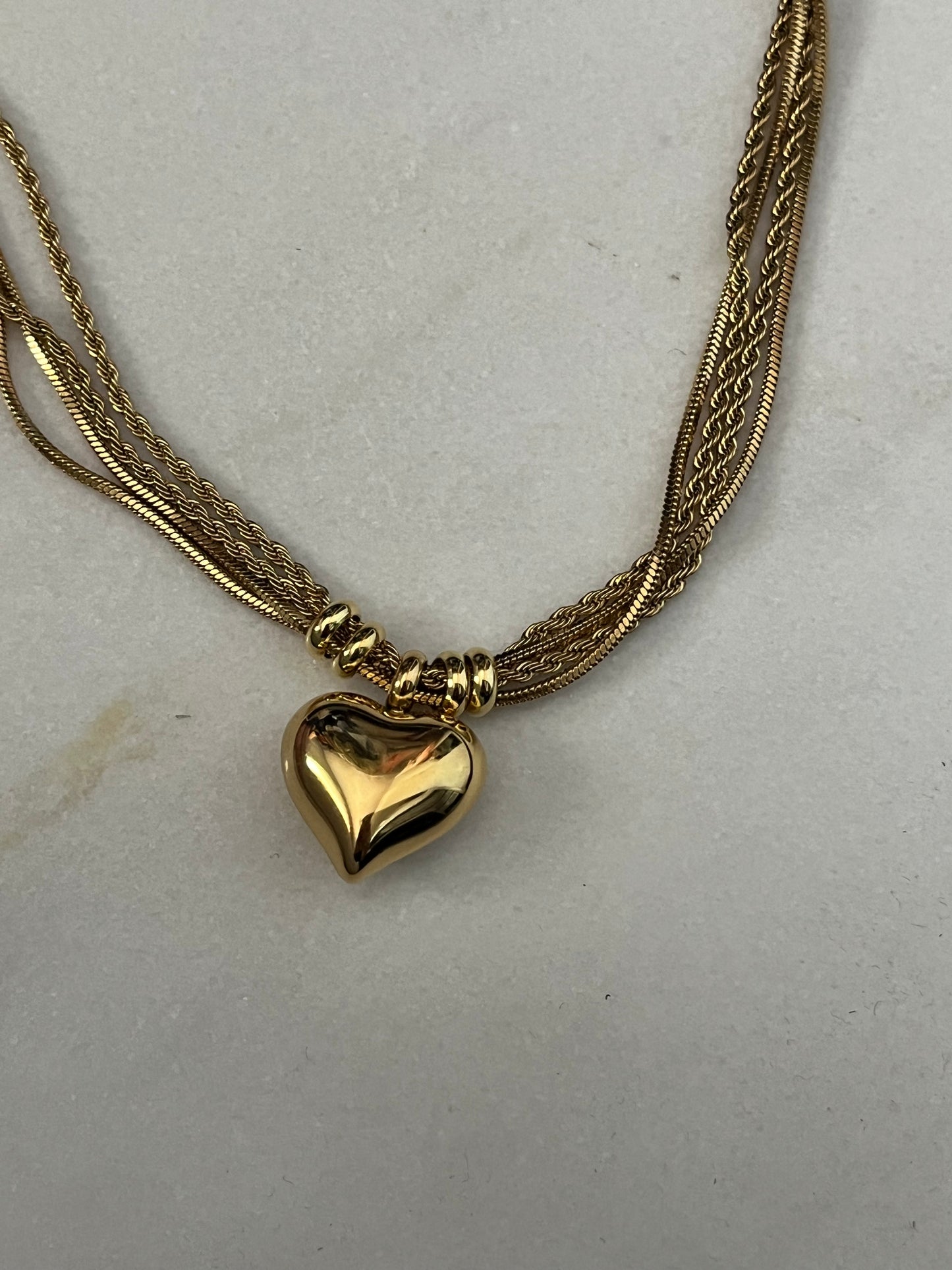 'Complicated' Steel Chain Necklace