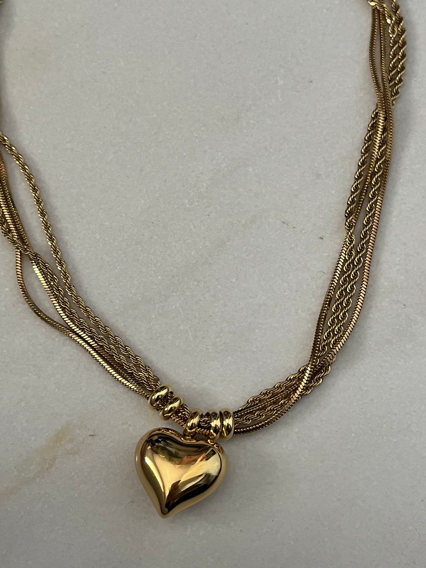 'Complicated' Steel Chain Necklace