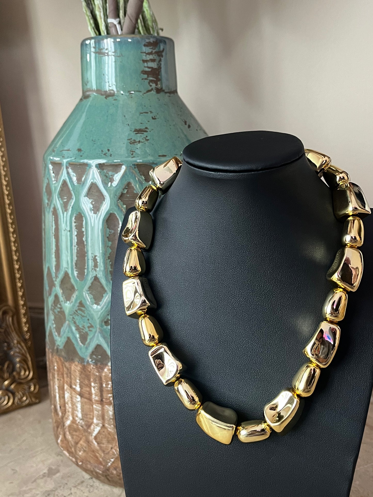 'Gold Digger' Steel Chain Necklace