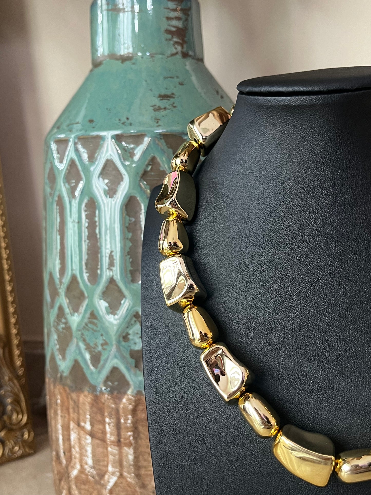 'Gold Digger' Steel Chain Necklace