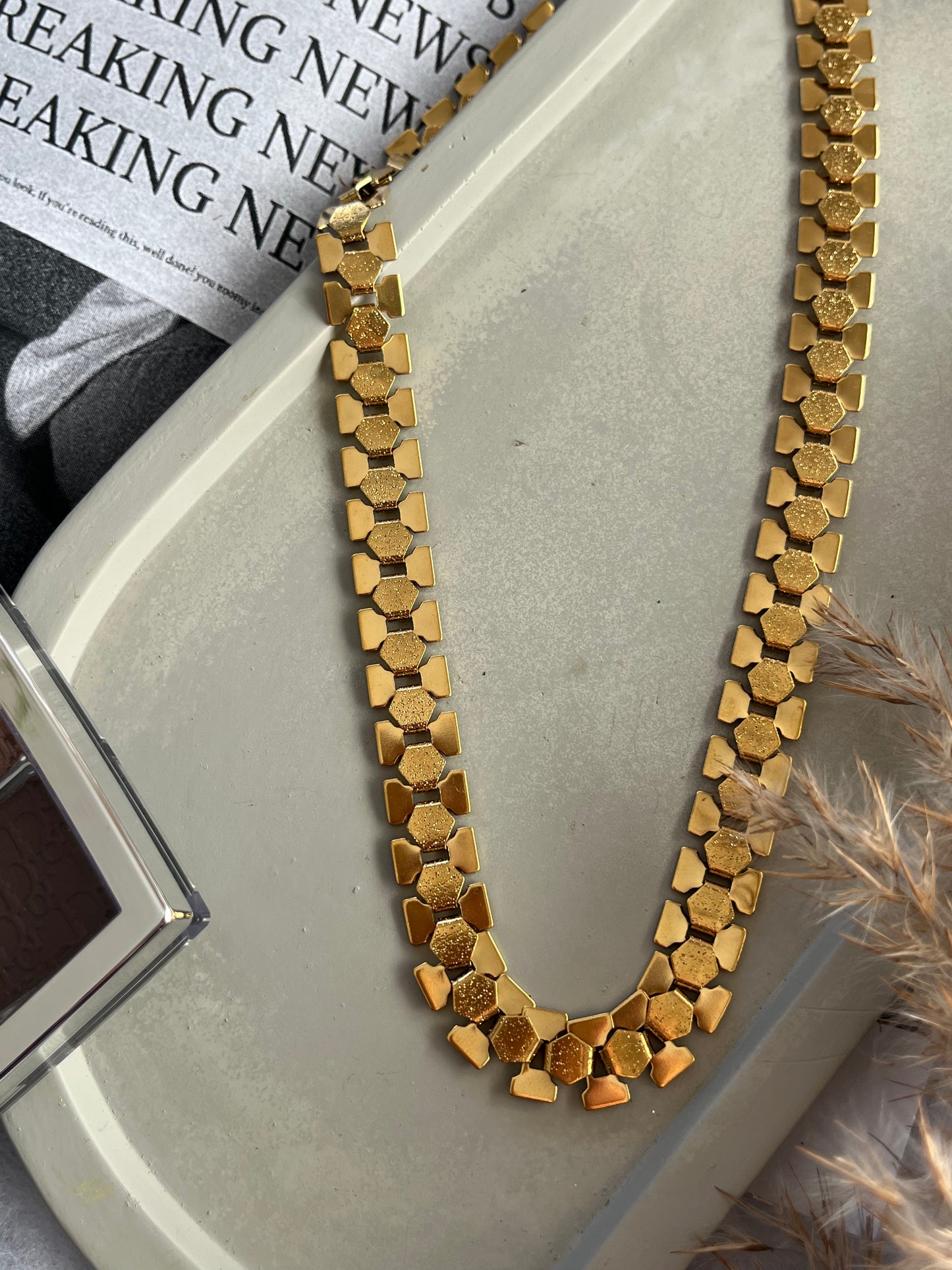 Κολιέ Ατσάλινο Αλυσίδα 'Maneater'