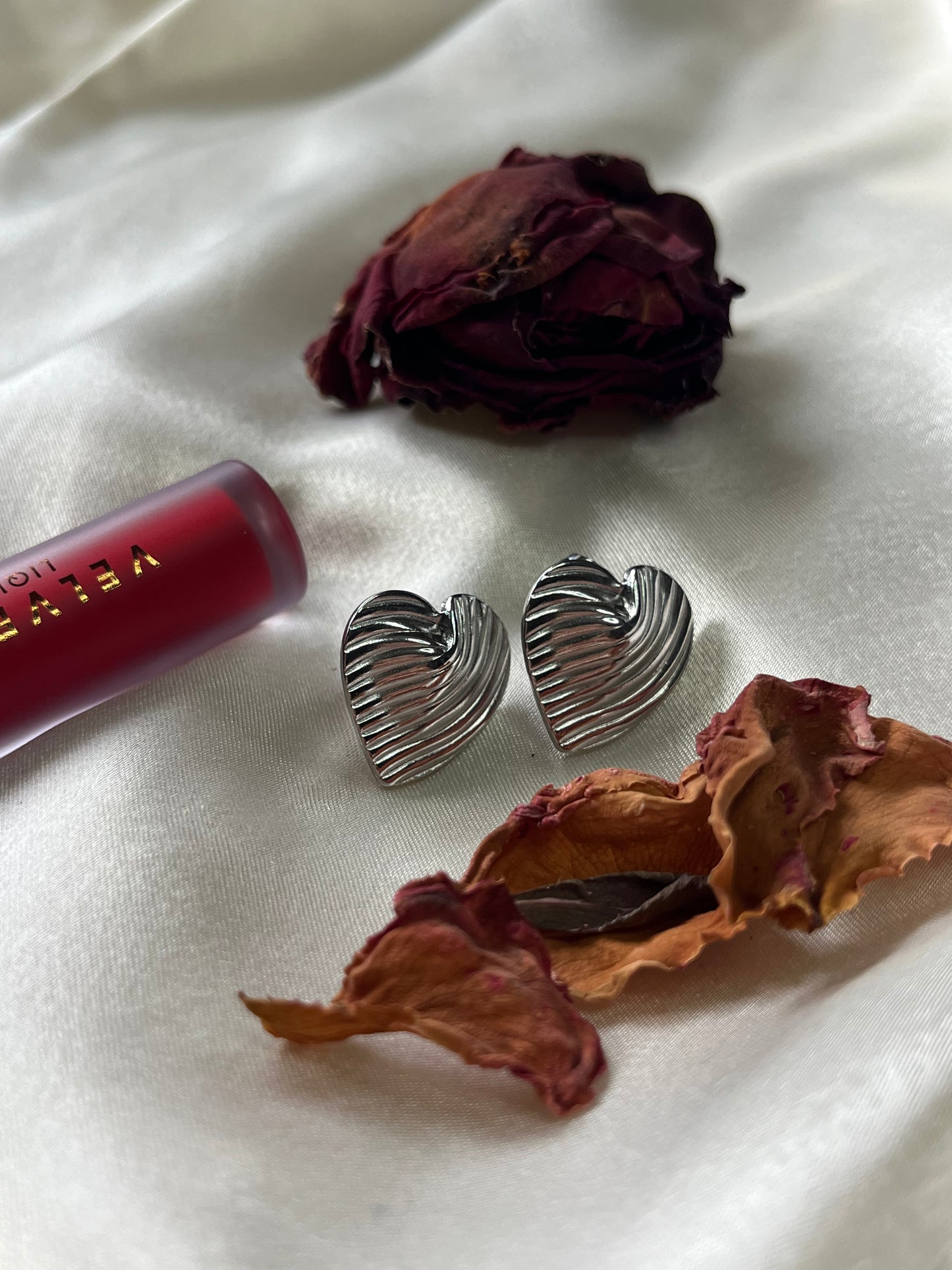 'Monaco' Steel Stud Earrings