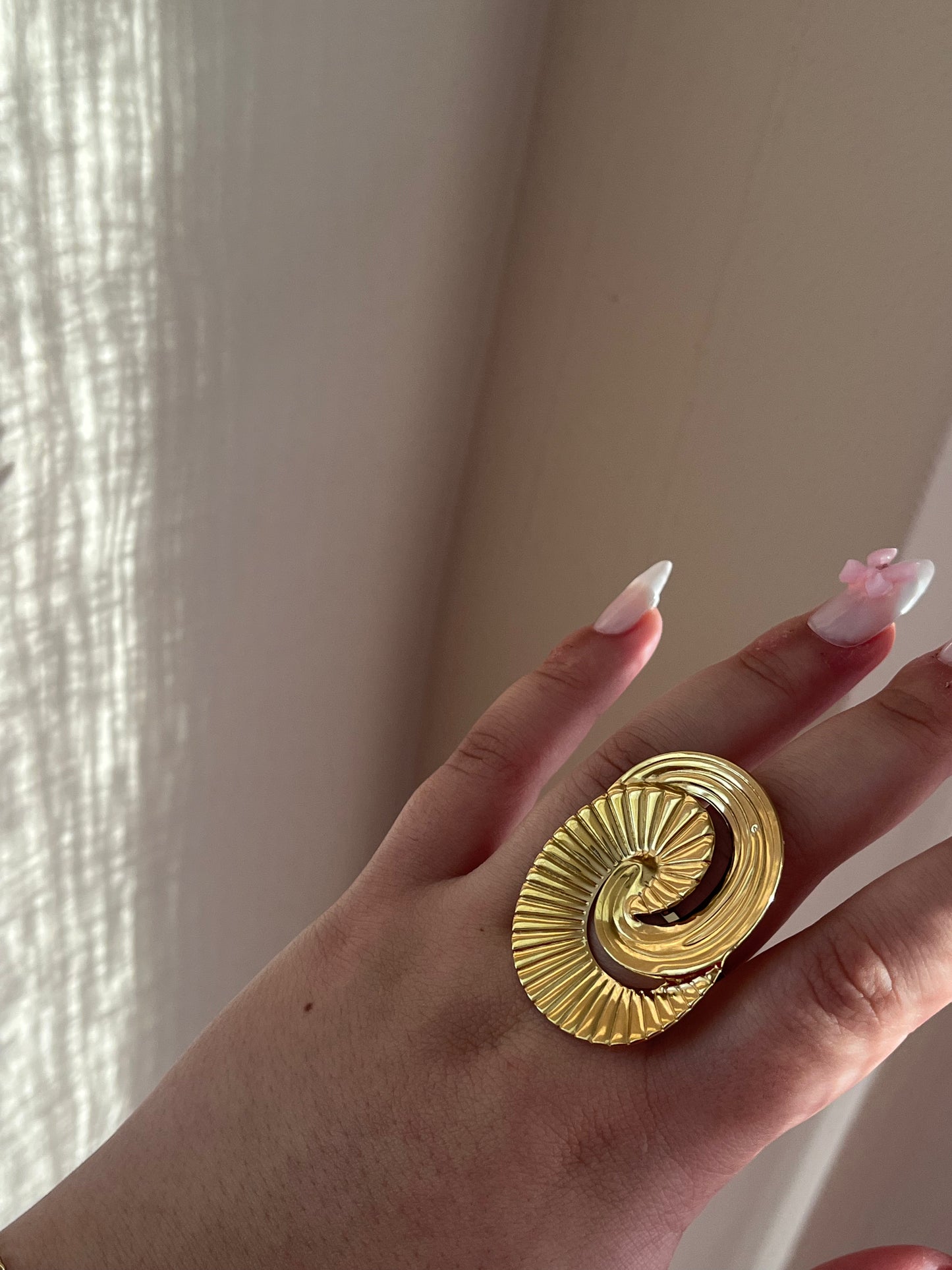 Δαχτυλίδι Ατσάλινο 'Spin'