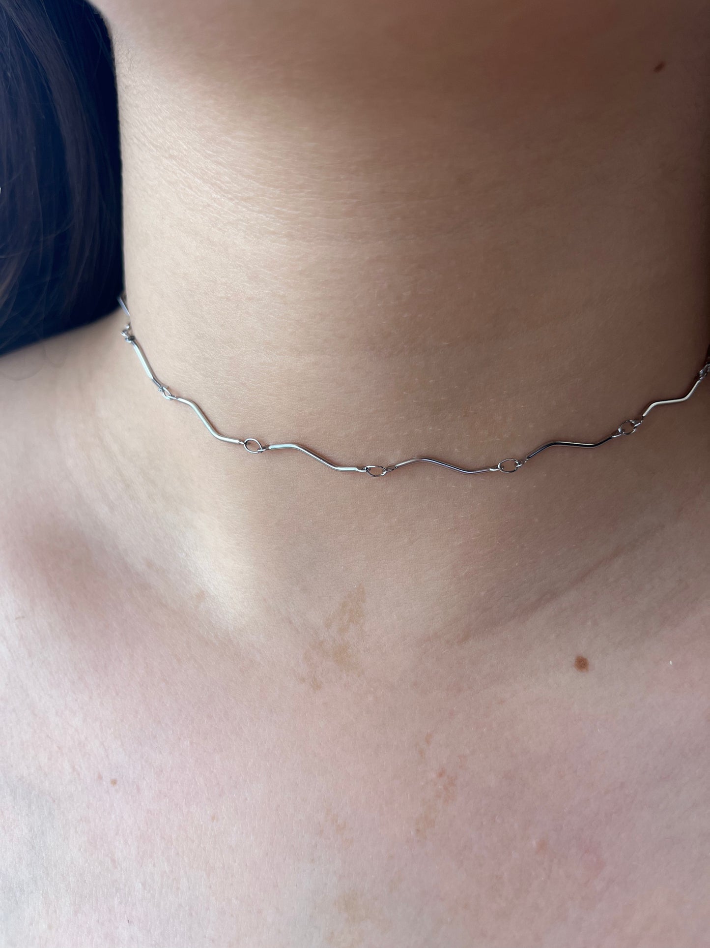 Choker Tremor – Χειροποίητο Ατσάλινο Layering Κολιέ