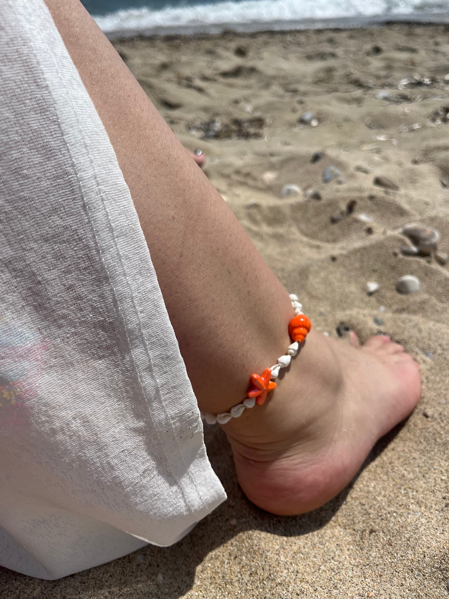 Βραχιόλι Χειροποίητο Ατσάλινο με Χάντρες 'Summer Dream'