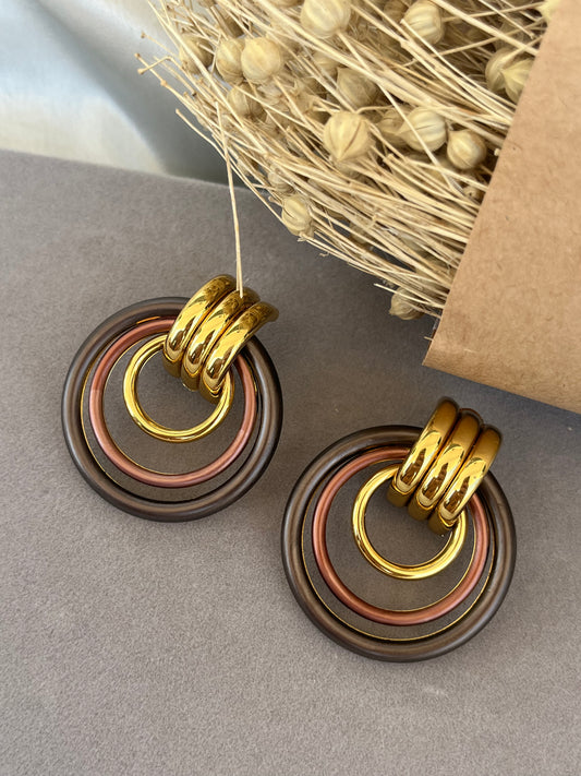 Σκουλαρίκια Ατσάλινα Καρφωτά 'Rory'