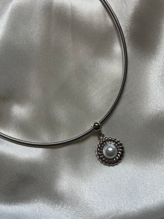 'Sunflower' Steel Necklace