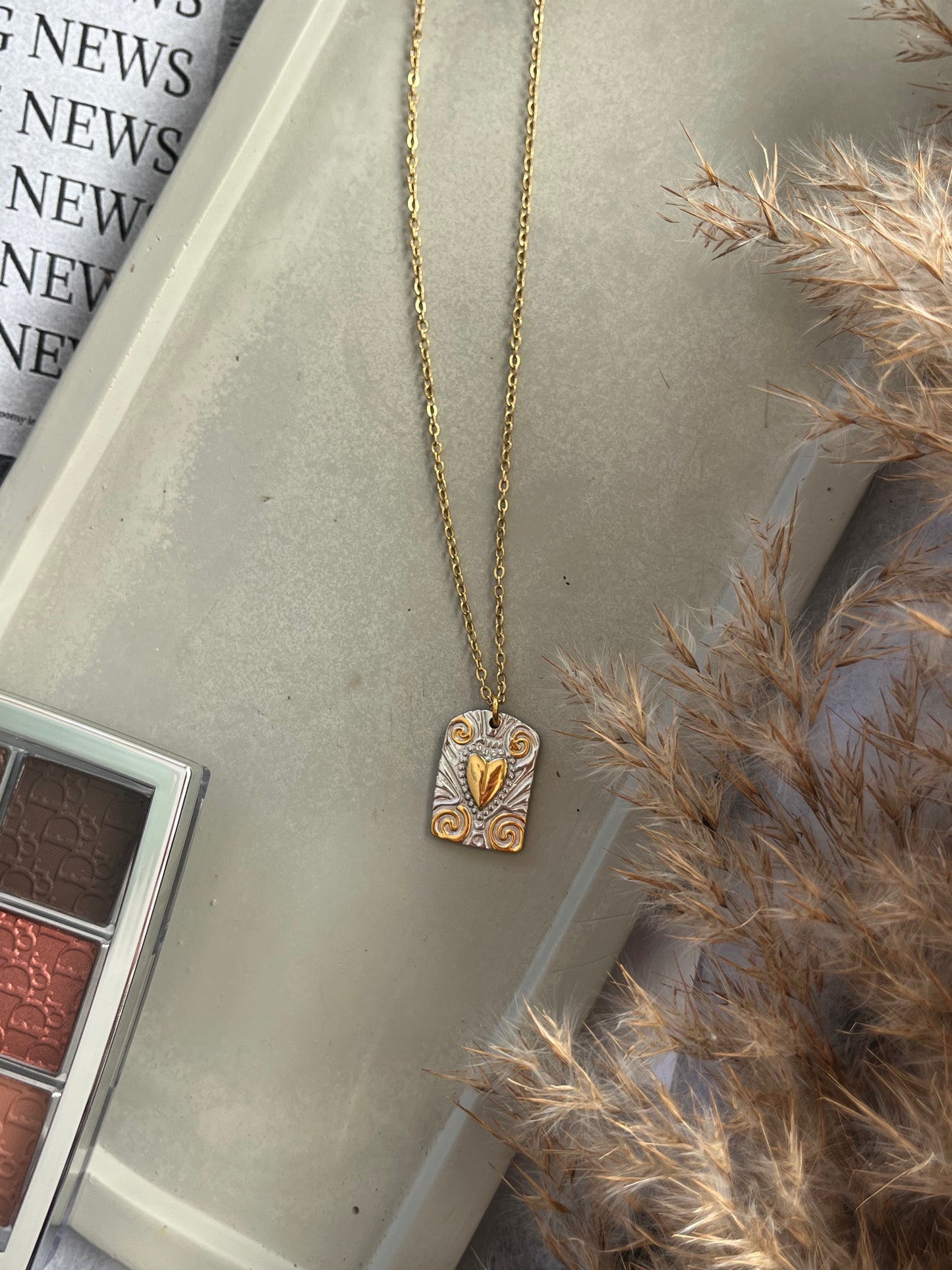 Κολιέ Ατσάλινο με Αλυσίδα 'Pandora Talisman'