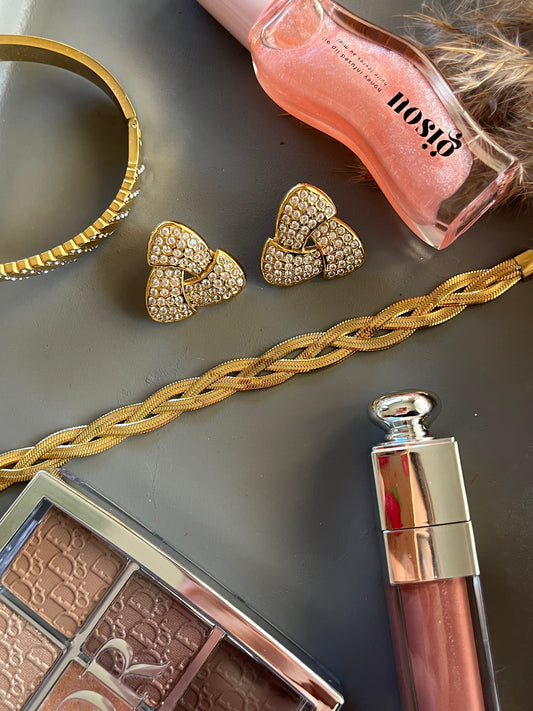 Βραχιόλι Ατσάλινο με Αλυσίδα Φίδι 'Braided'