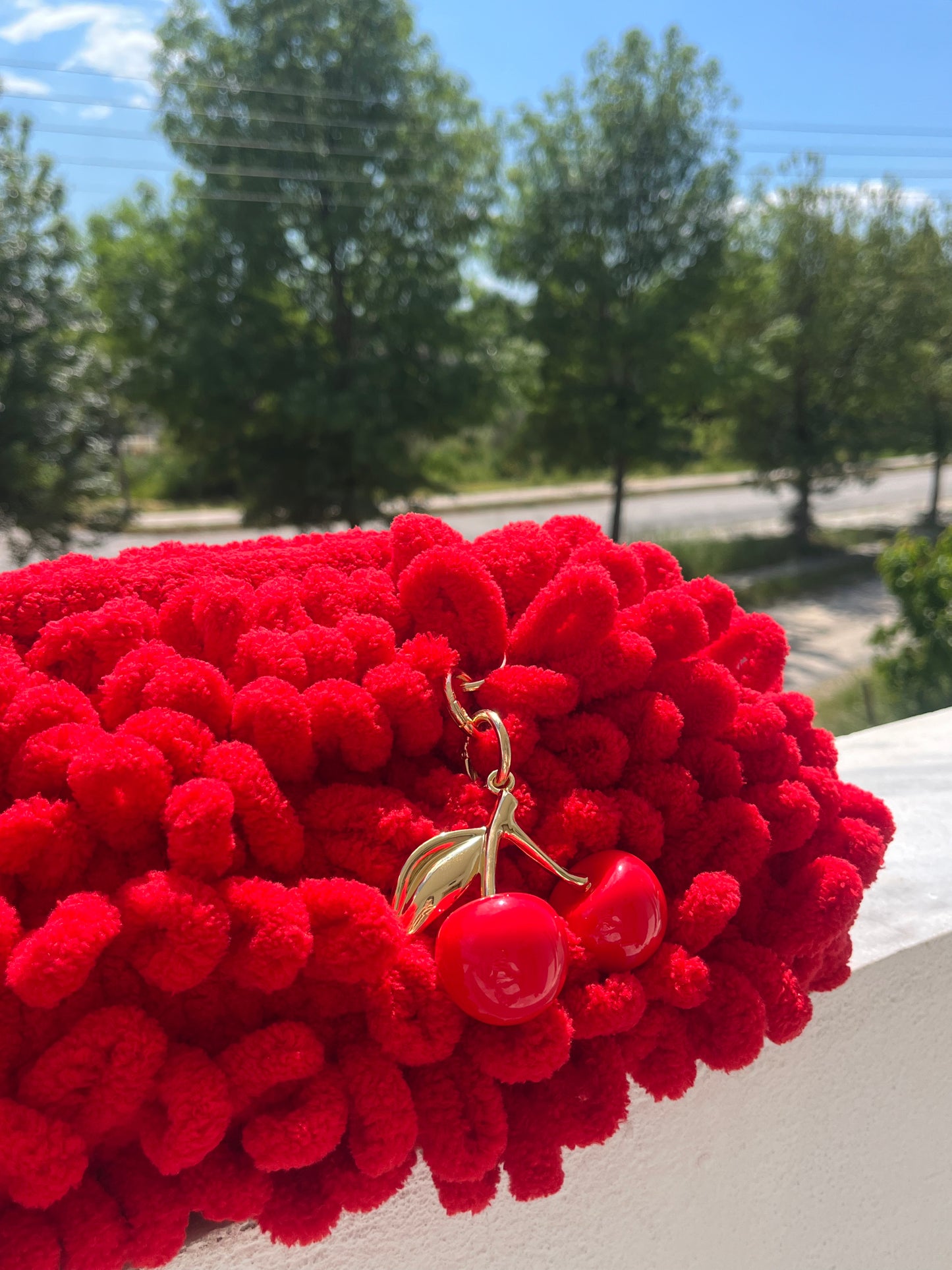 Μπρελόκ Τσάντας 'Cherry'