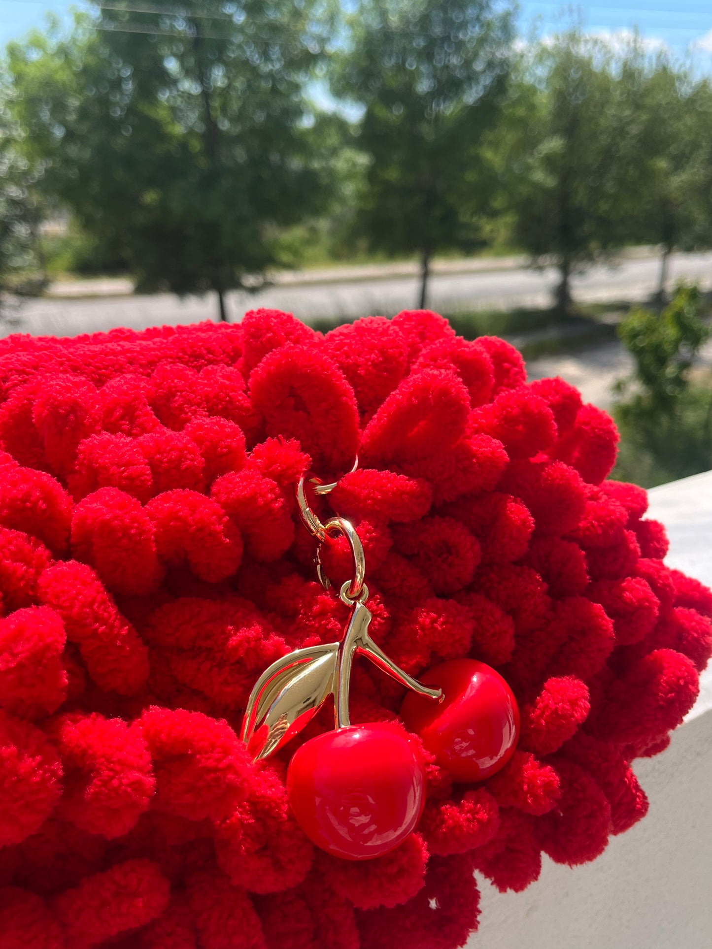 Μπρελόκ Τσάντας 'Cherry'